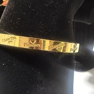 Gold Engraved Bracelet